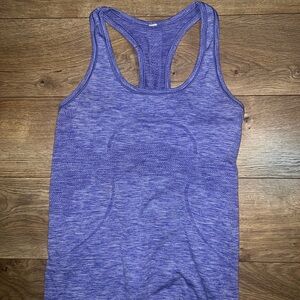 Lululemon Athletica Heathered Purple Tank Top